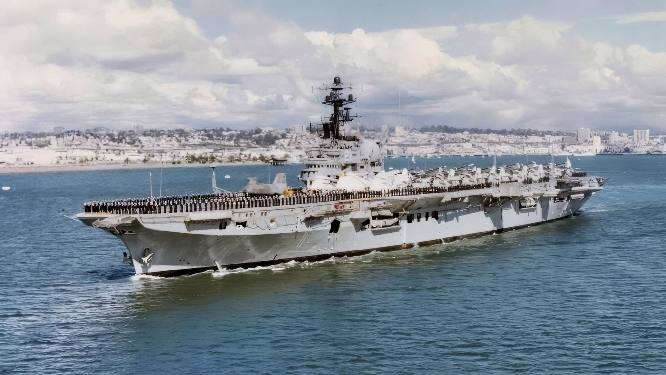 Aircraft Carrier HMAS Melbourne from Australia Creative Commons
