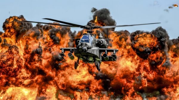 Apache AH-64 Helicopter Creative Commons Photo