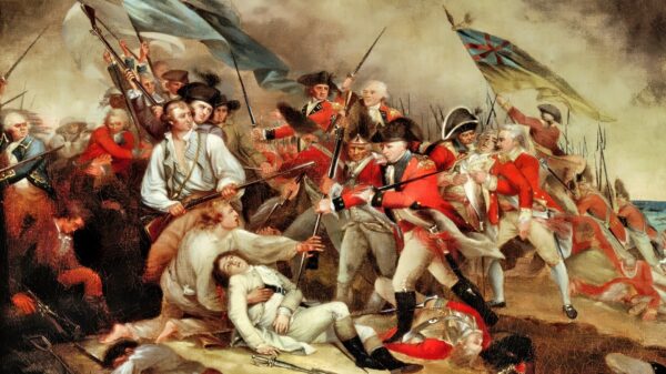 Battle of Bunker Hill Creative Commons Painting Photo