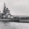 HMS Anson Battleship Royal Navy Photo