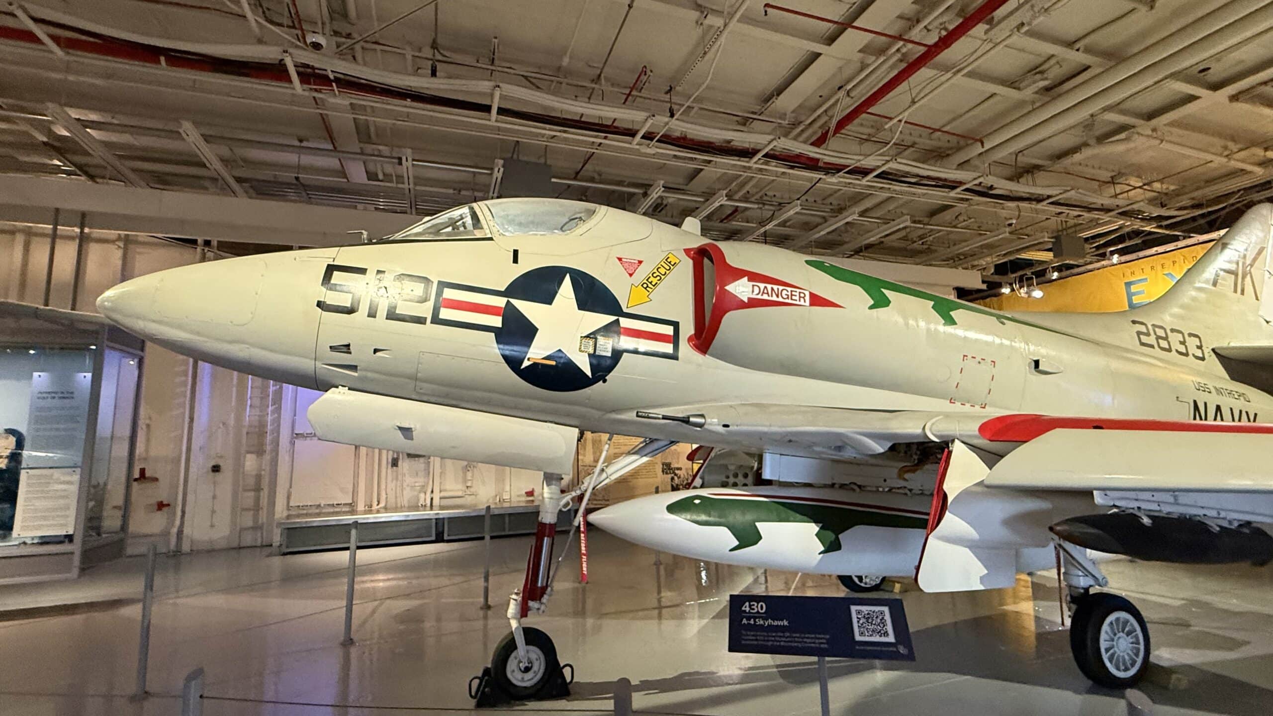 A-4 Skyhawk 19FortyFive Photo from USS Intrepid.