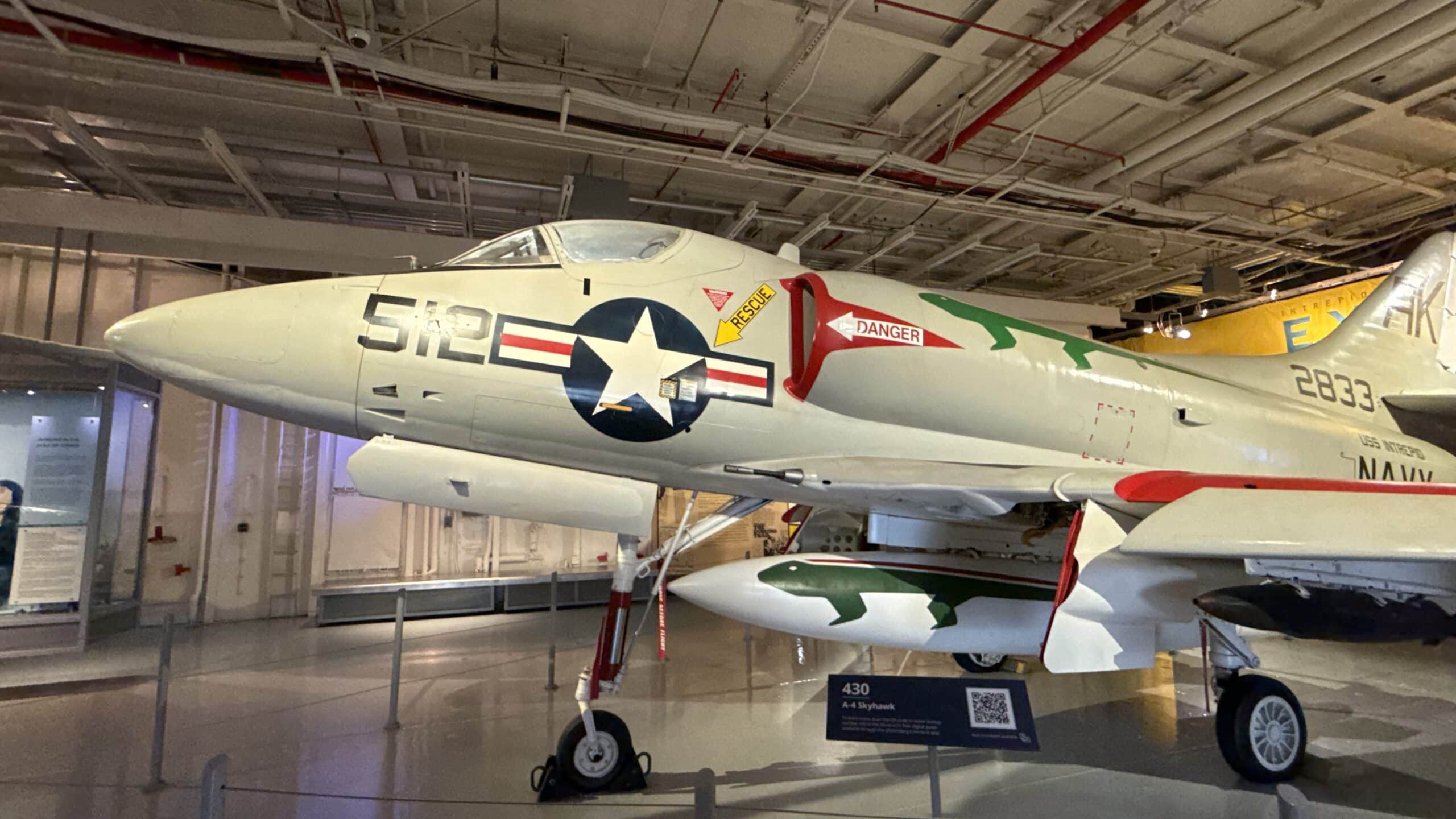 A-4 Skyhawk 19FortyFive Photo from USS Intrepid.