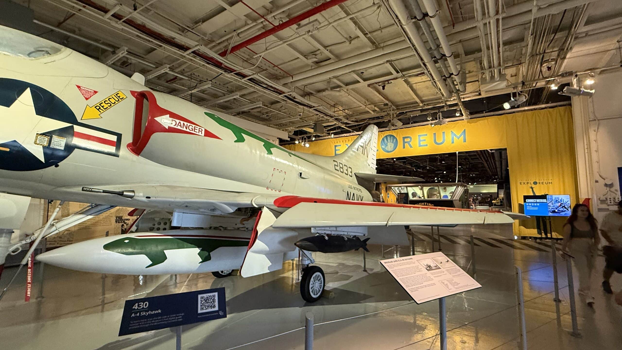 A-4 Skyhawk 19FortyFive Photo from USS Intrepid.