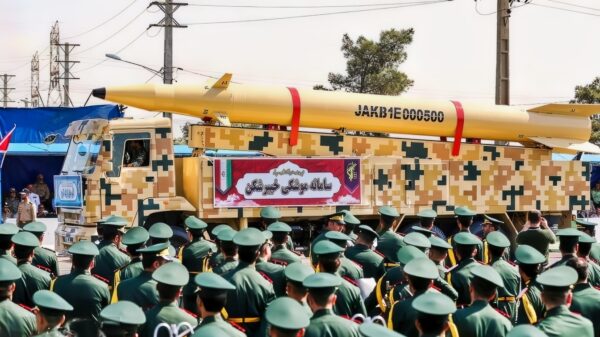 Iranian Kheibar Shekan “Fortress Buster” Ballistic Missile Creative Commons Image