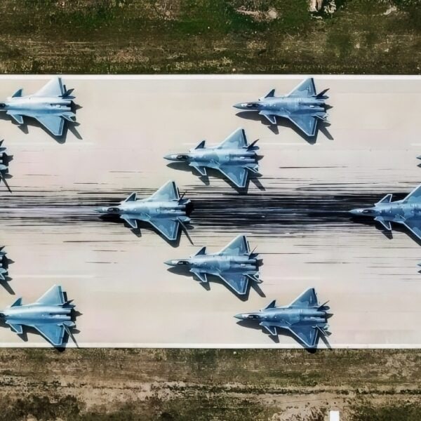 J-20 Elephant Walk PLAAF Photo