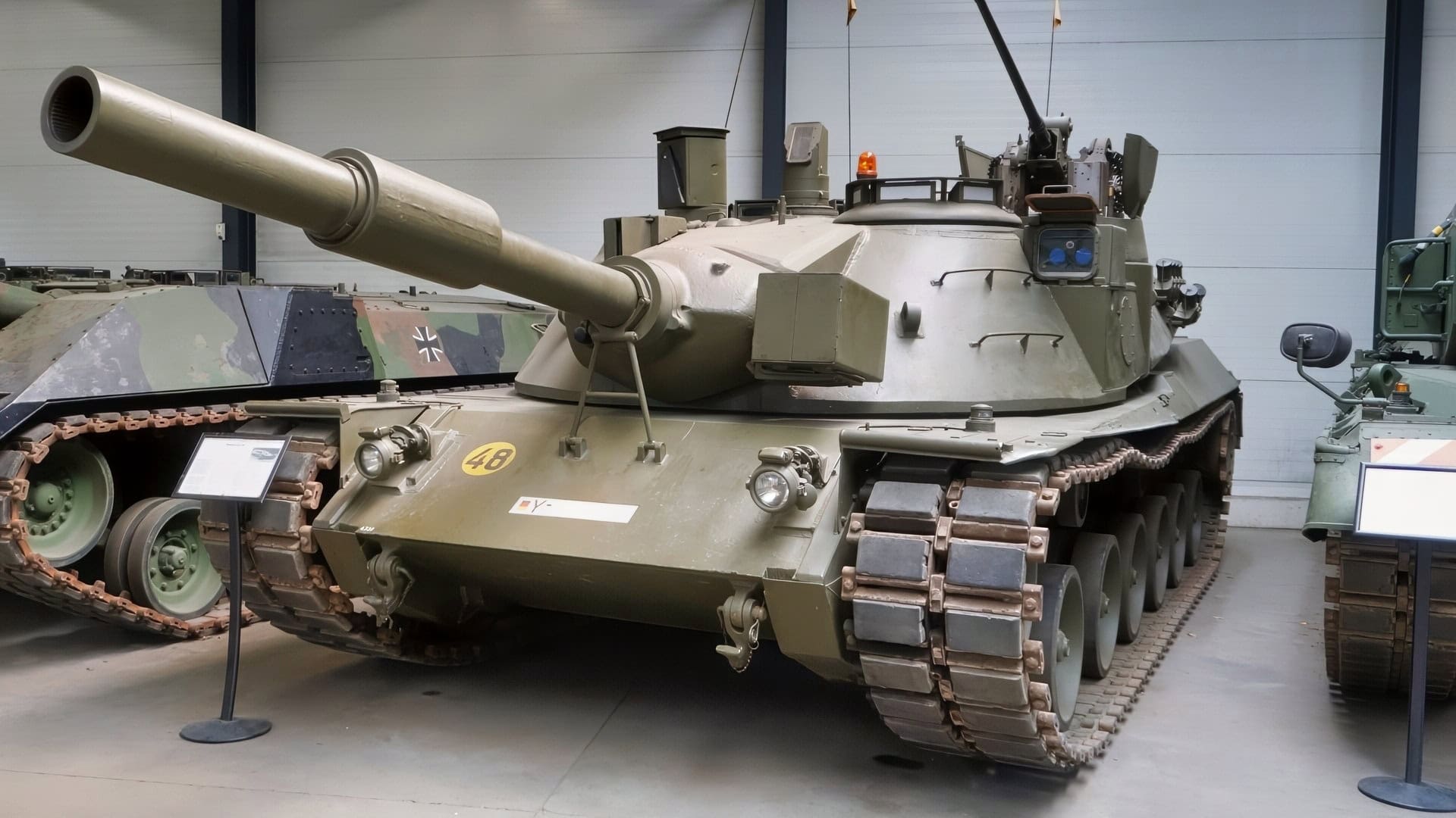 MBT-70 Main Battle Tank Creative Commons Image
