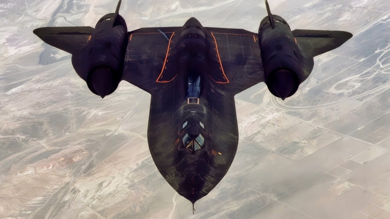 SR-71 Blackbird USAF Photo