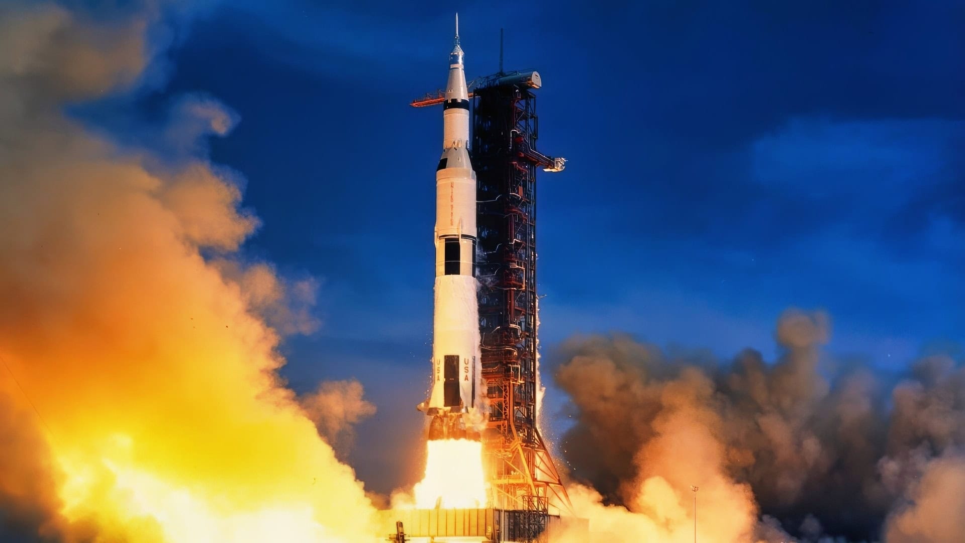 Saturn V Launch NASA Photo