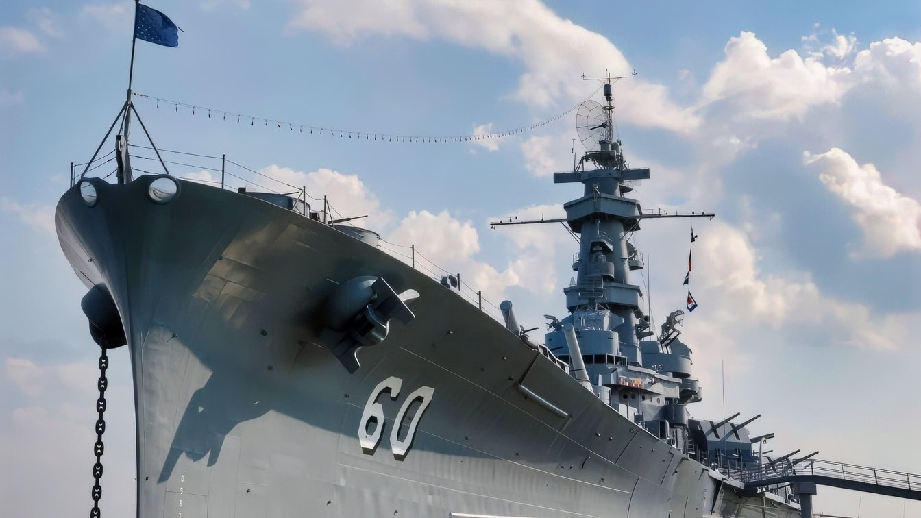 USS Alabama in Mobile Alabama