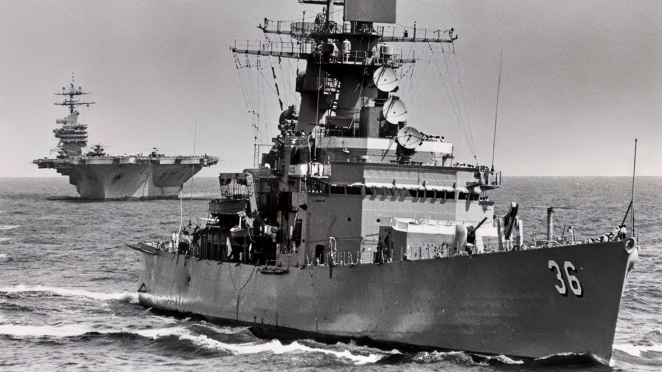USS California US Navy Photo