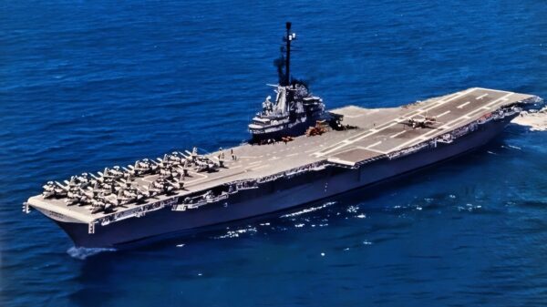USS Hornet Aircraft Carrier US Navy Photo