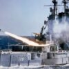 USS Mississippi firing a Terrier missile