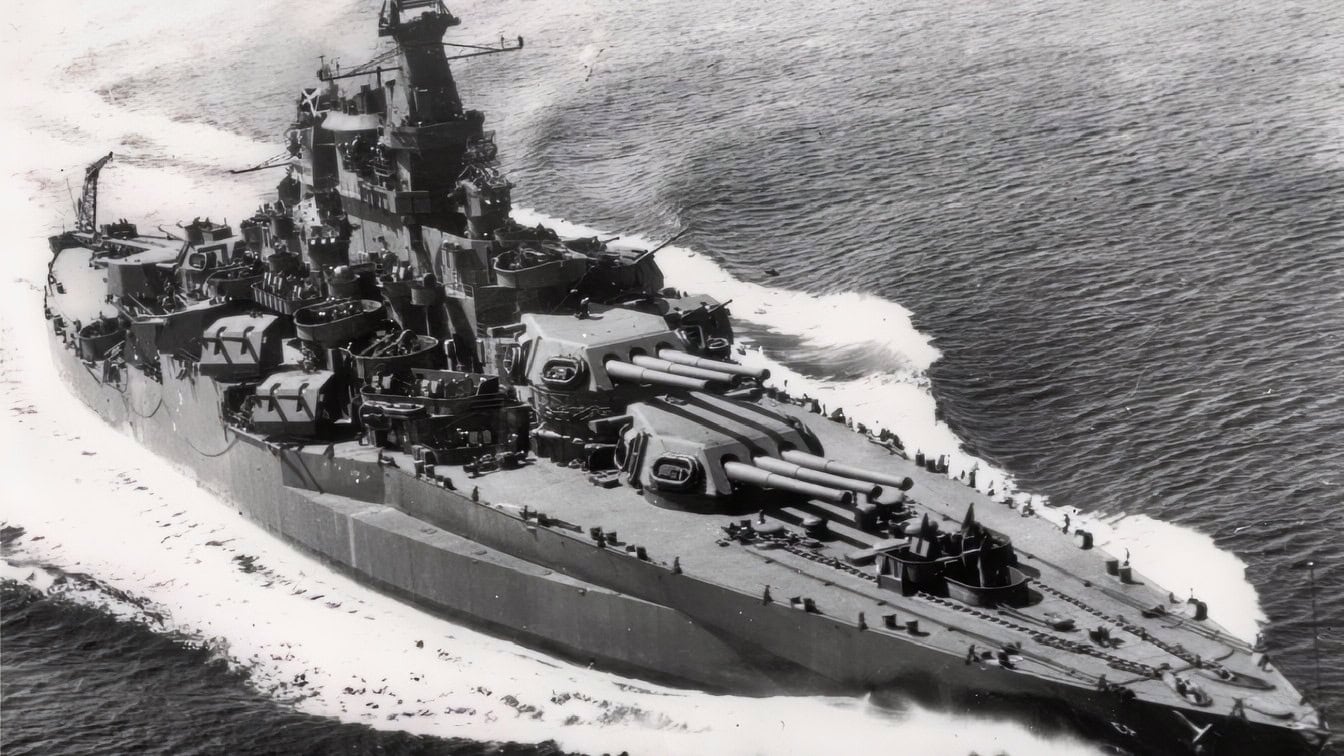 USS Tennessee Battleship US Navy Photo