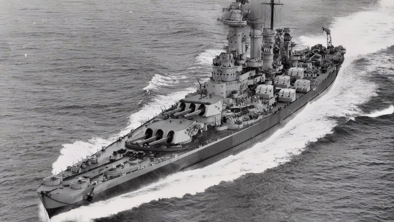USS Washington Battleship Creative Commons Image