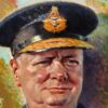 Winston Churchill Painting Creative Commons