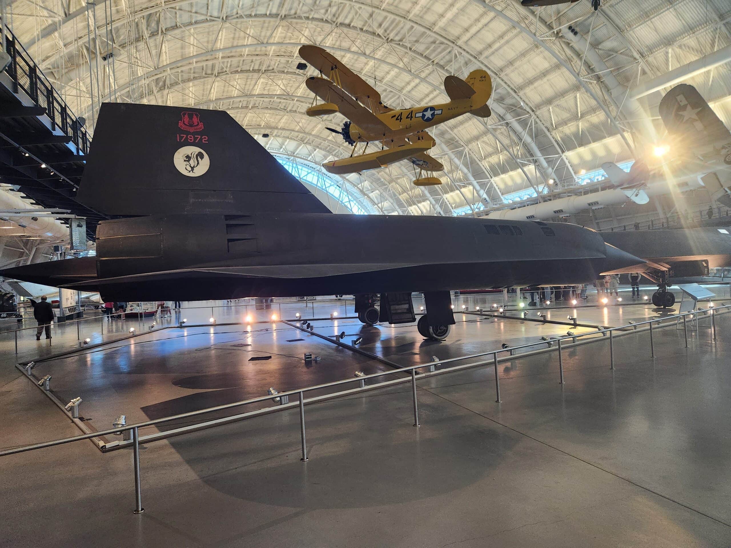 SR-71 Blackbird at the Smithsonian. 19FortyFive image taken back in 2025.