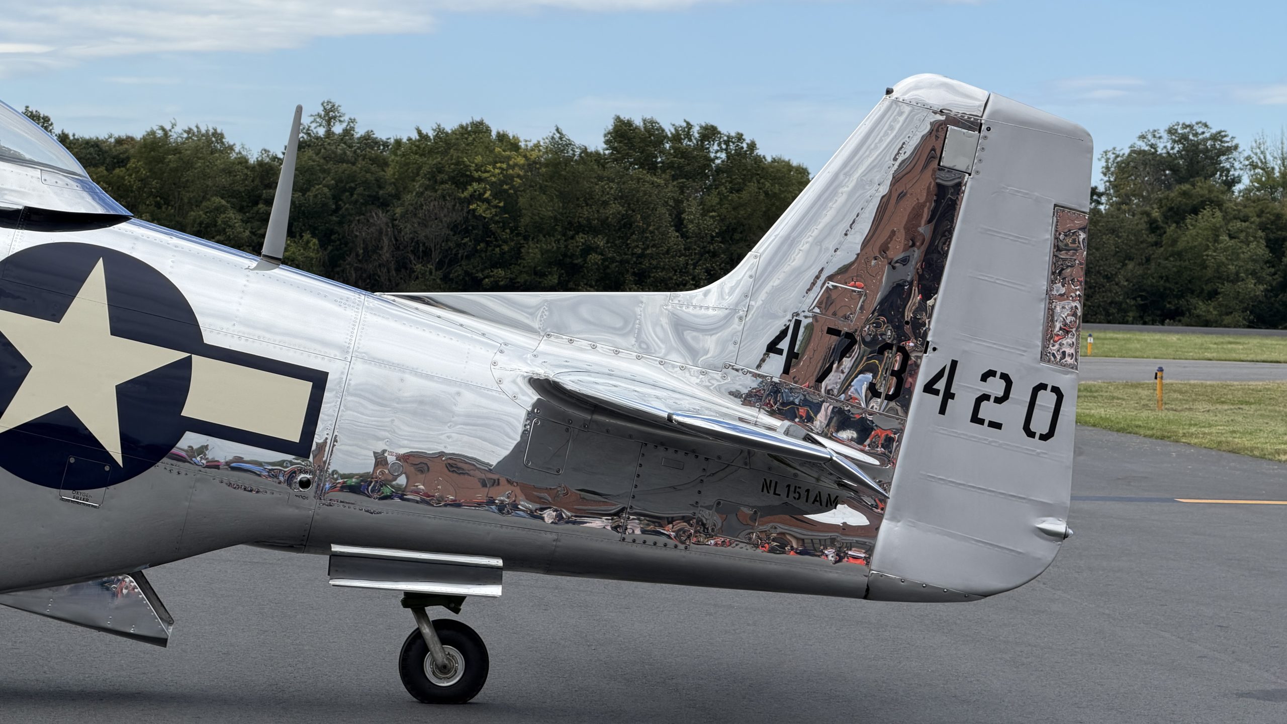 P-51 Mustang Photo from Leesburg, VA Airshow on 9/26/2026 19FortyFive Photo