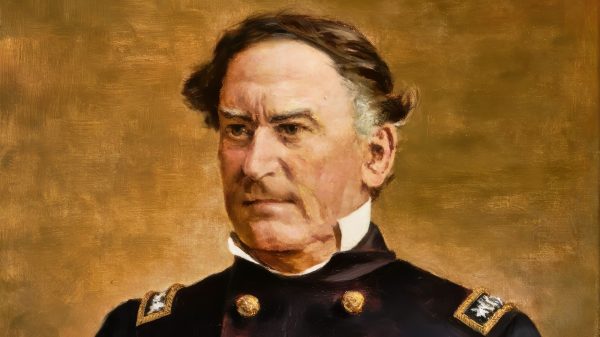 Admiral David Farragut Creative Commons Artistic Image