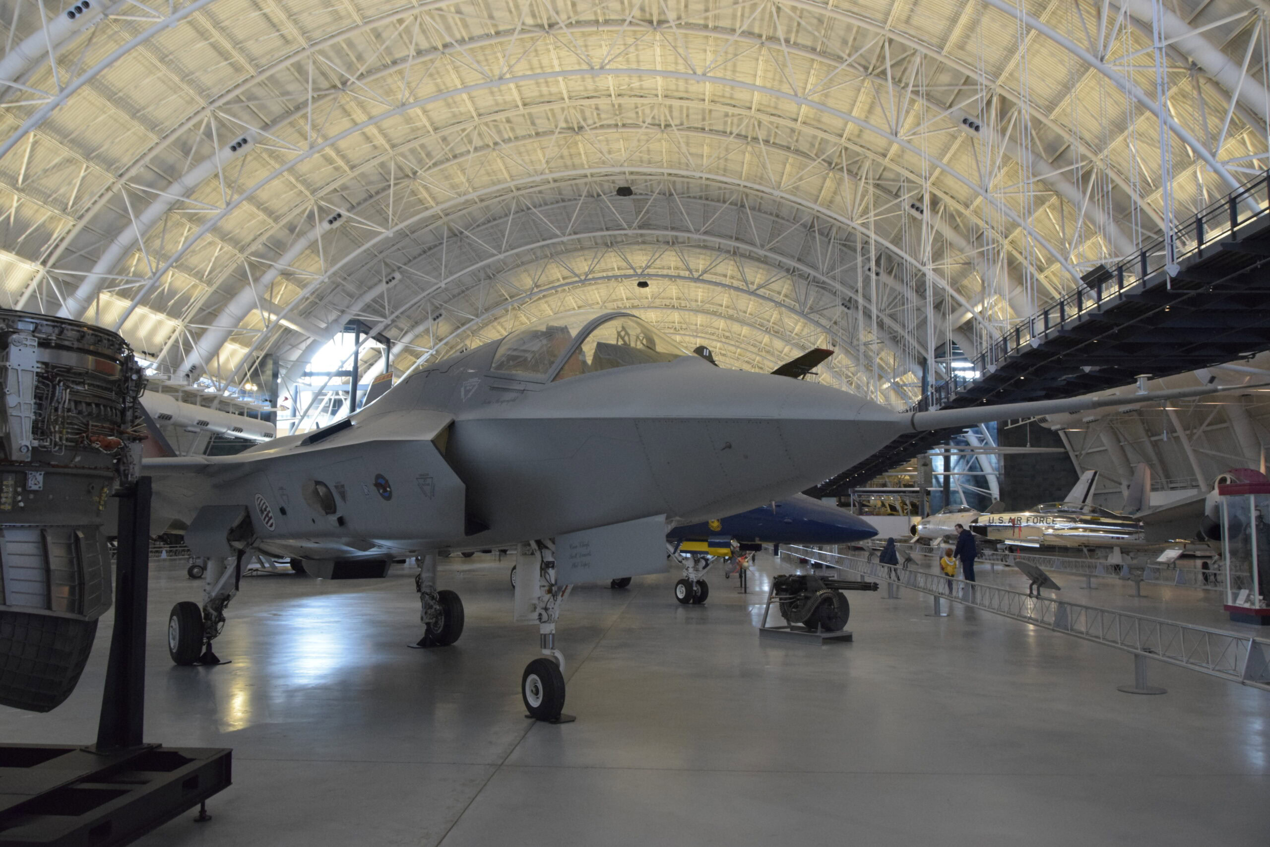F-35 at the Smithsonian. 19FortyFive original image.