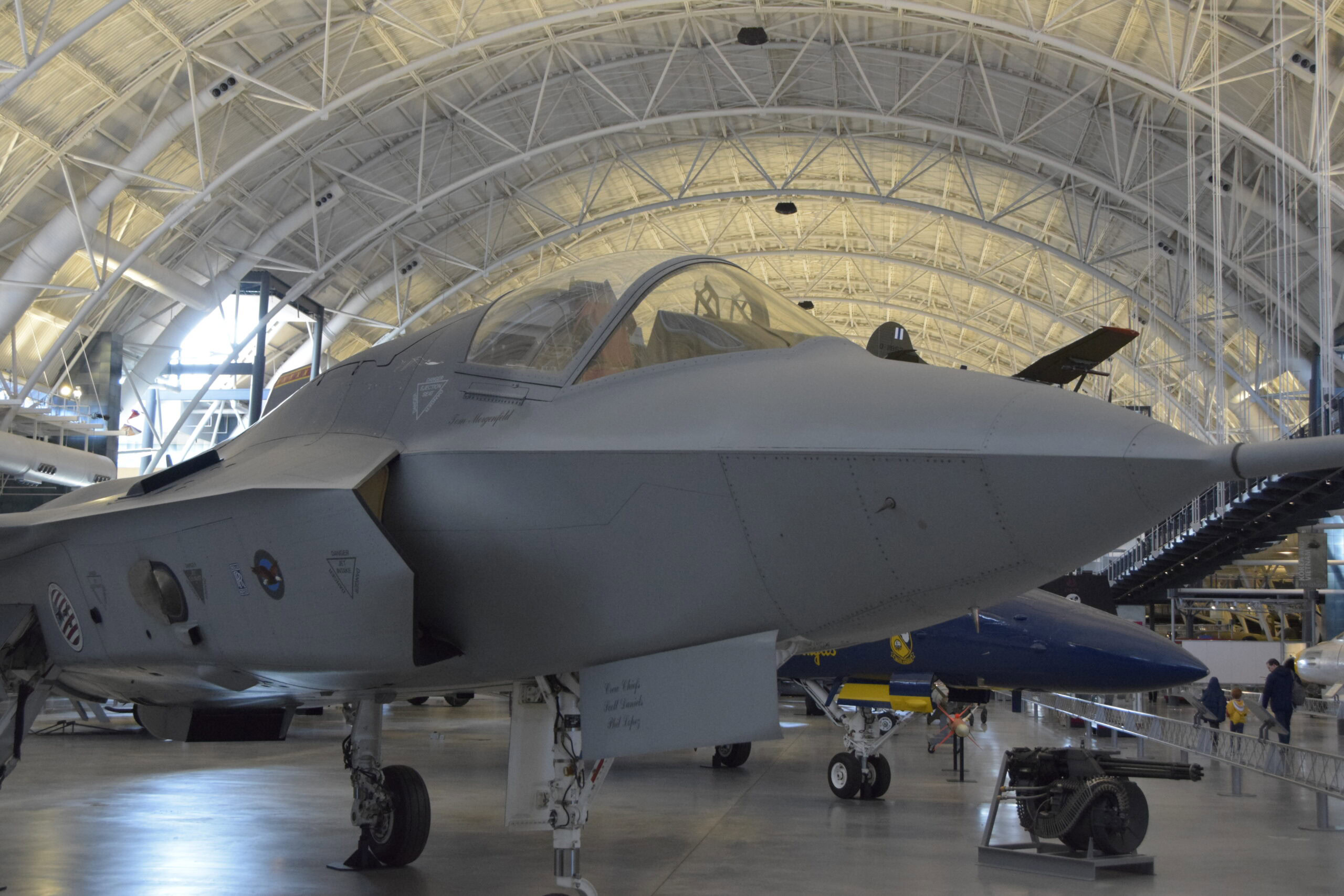 F-35 at the Smithsonian. 19FortyFive original image.