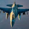 A U.S. Air Force F-16 Fighting Falcon aircraft flies in the U.S. Central Command area of responsibility Sept. 5, 2026. (U.S. Air Force photo by Tech. Sgt. Tiffany A. Emery)