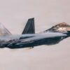 U.S. Air Force Capt. Nick “Laz” Le Tourneau, pilot and commander of the F-22 Raptor Aerial Demonstration Team, performs an aerial demonstration for the Chicago Air and Water Show in Chicago, Illinois, August 14, 2026. The F-22 is designed to perform high-performance maneuvers that showcase its maneuverability and control in flight. The visible vapor forms when rapid changes in air pressure and humidity around the aircraft cause water vapor in the air to condense. (U.S. Air Force photo by Staff Sgt. Mary Bowers)