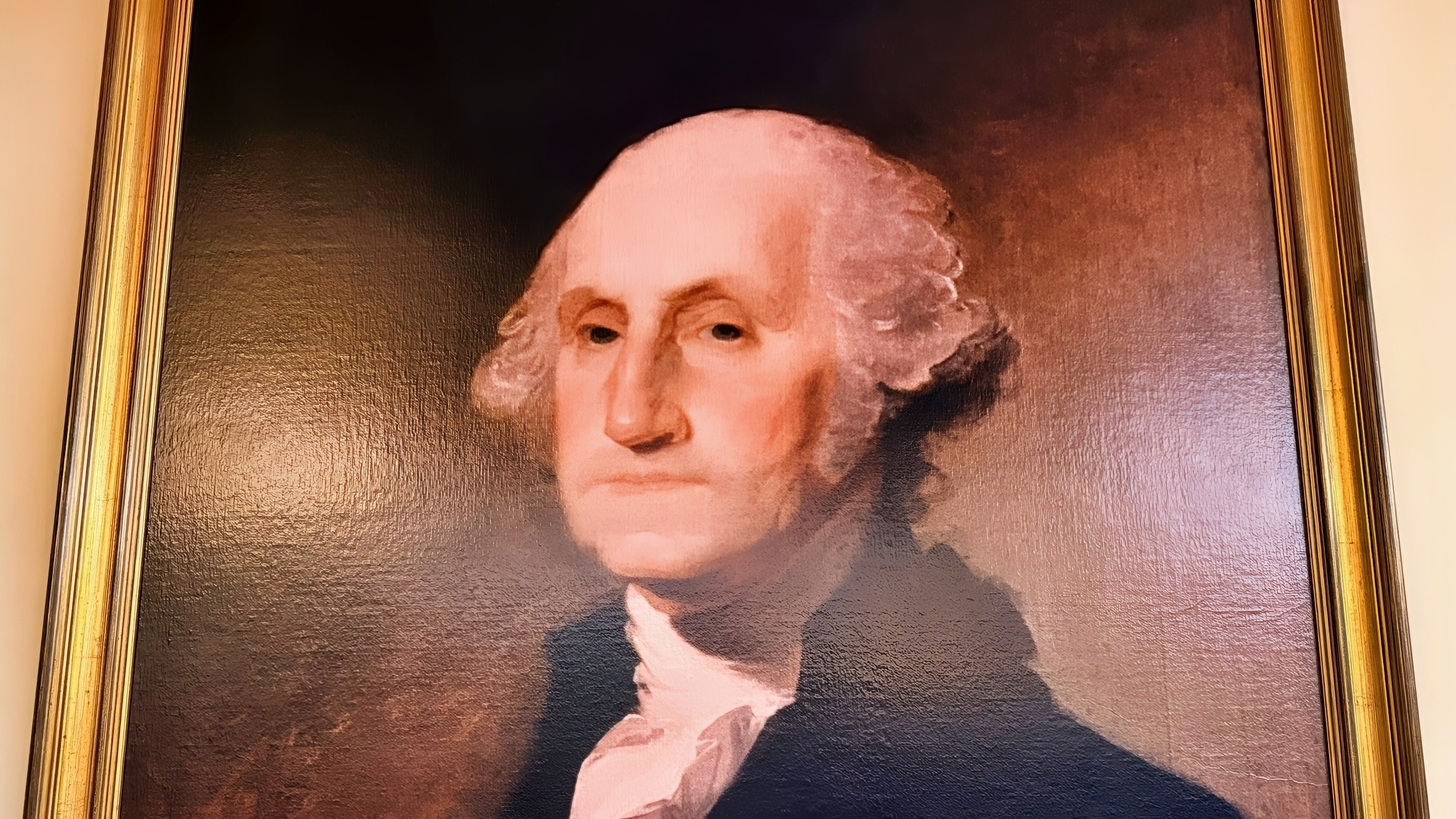 George Washington at Disney Hall of Presidents In Orlando, Florida