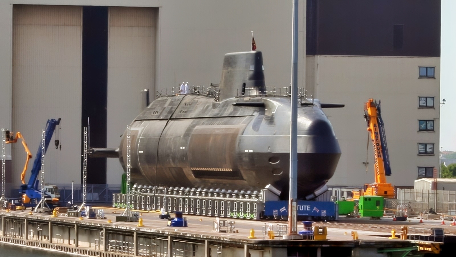 HMS Astute from the Royal Navy