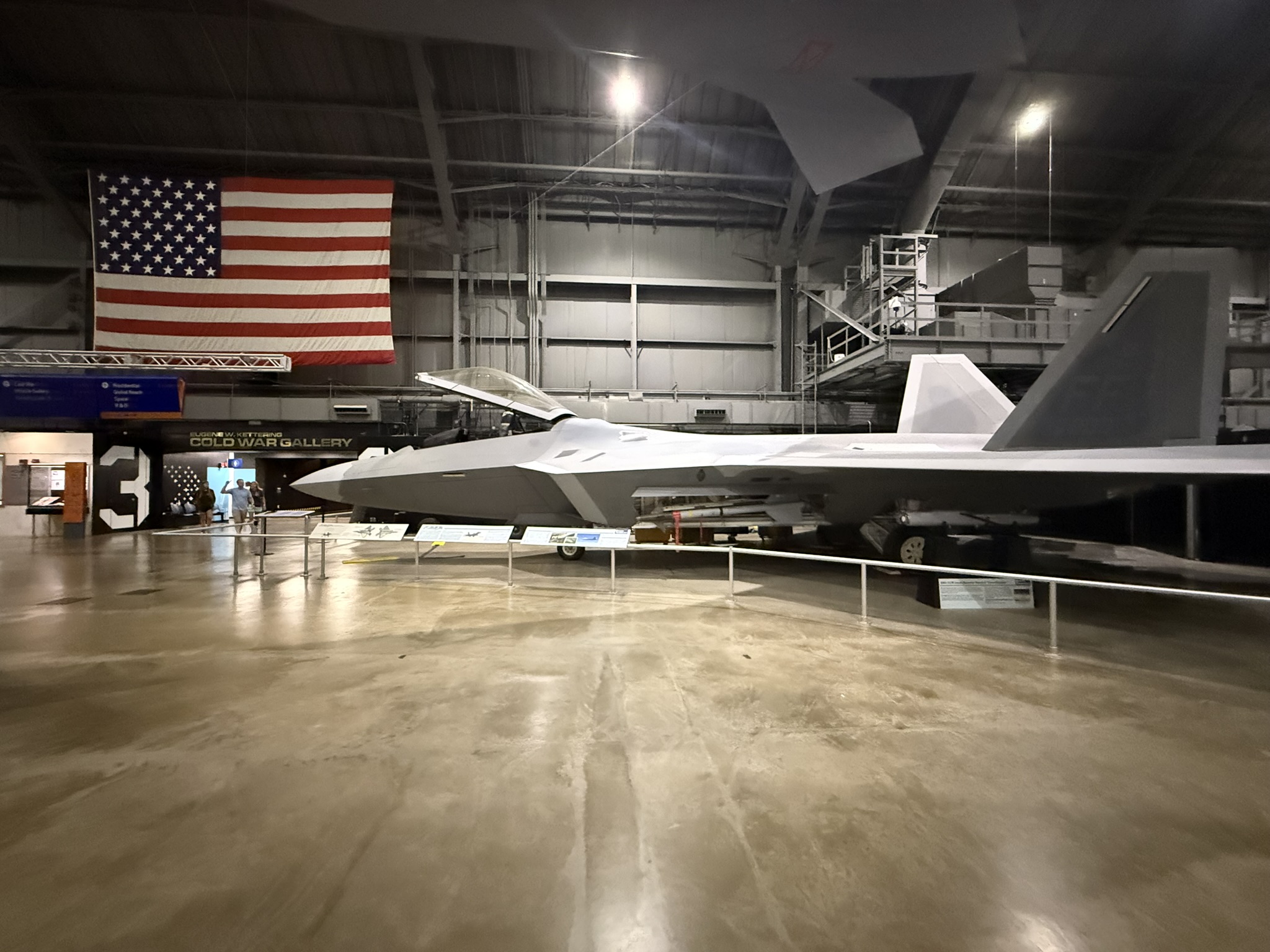F-22 Raptor at the National Museum of the US Air Force.  19FortyFive Photo Shoot. 