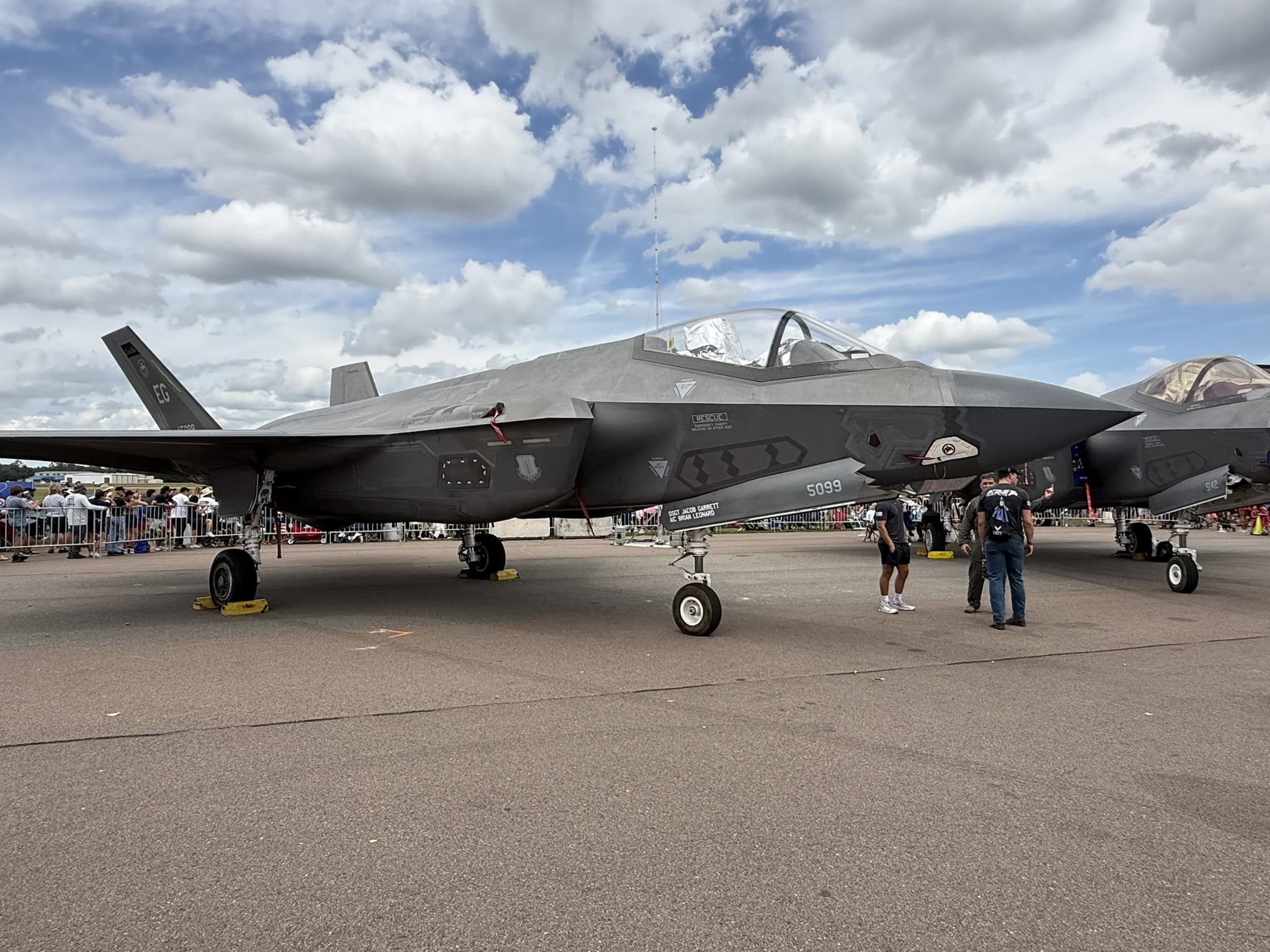 F-35 at Lakeland, Florida Air Show. 19FortyFive Photo.