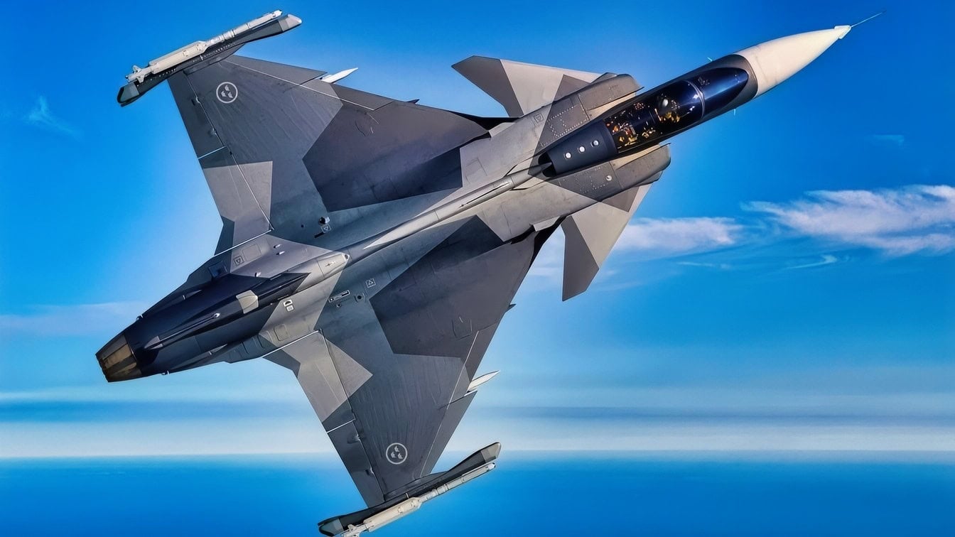 JAS 39 Gripen E Fighter Saab Photo