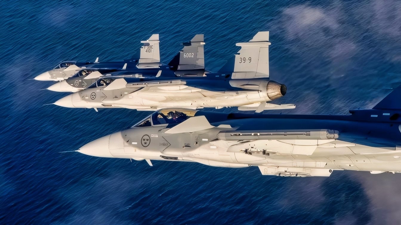 JAS 39 Gripen Saab Handout Photo
