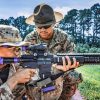 U.S. Marine Corps Cpl. Samuel Sanchez-Bermudez, a combat marksmanship coach with Range Company, Weapons and Field Training Battalion, instructs a recruit during Table One qualification on Marine Corps Recruit Depot Parris Island, S.C., Sept. 15, 2026. Recruits practice at the range to learn how to accurately fire the M16A4 Service Rifle at targets of various distances. (U.S. Marine Corps photo by Cpl. Jordy Morales)
