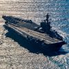MEDITERRANEAN SEA (July 20, 2017) The aircraft carrier USS George H.W. Bush (CVN 77) sails through the Mediterranean Sea in support of Operation Inherent Resolve. The ship and its carrier strike group are conducting naval operations in the U.S. 6th Fleet area of operations in support of U.S. national security interests in Europe and Africa. (U.S. Navy photo by Mass Communication Specialist Seaman Zachary Wickline/Released)