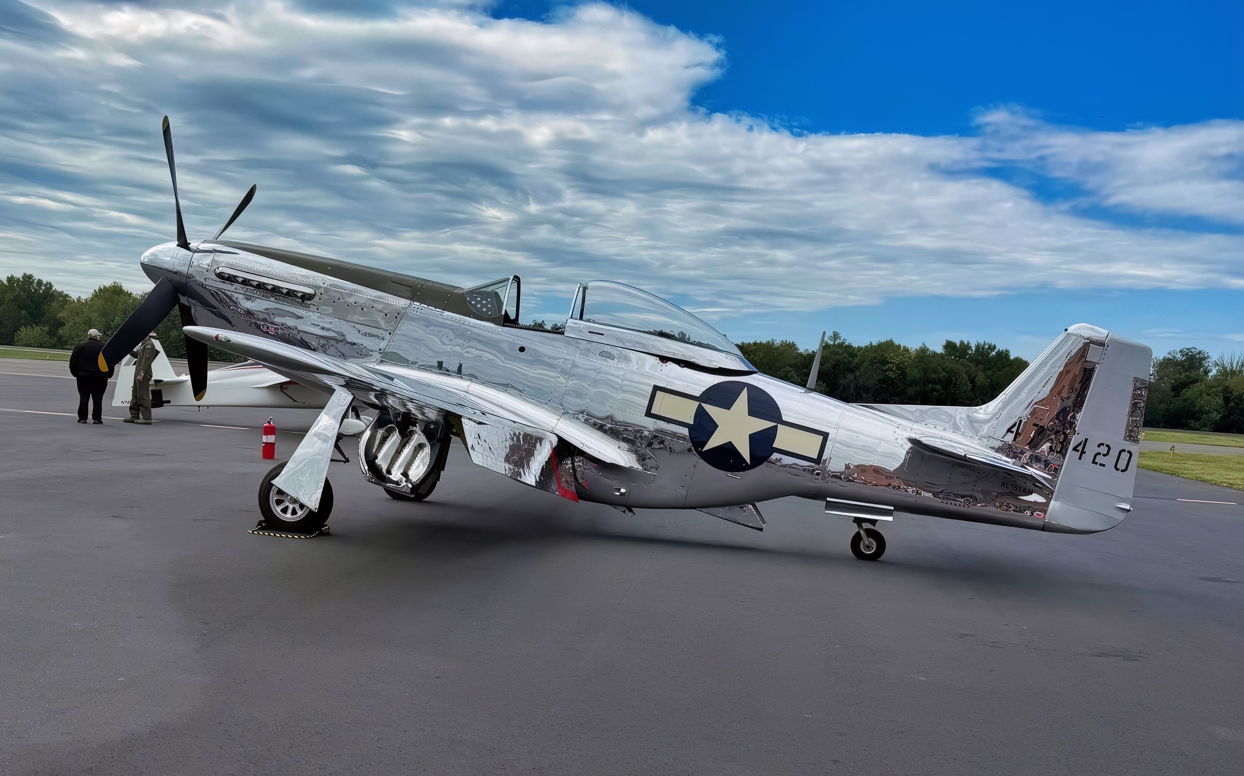 P-51 Mustang Photo from Leesburg, VA Airshow on 9/26/2026 19FortyFive Photo