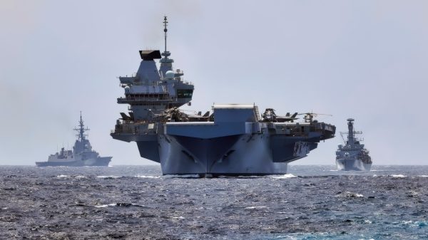 Queen Elizabeth-Class Aircraft Carrier Royal Navy