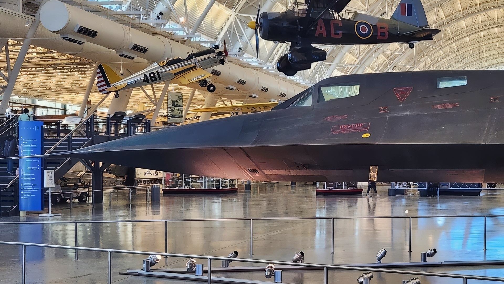 SR-71 Blackbird 19FortyFive Visit at the Smithsonian