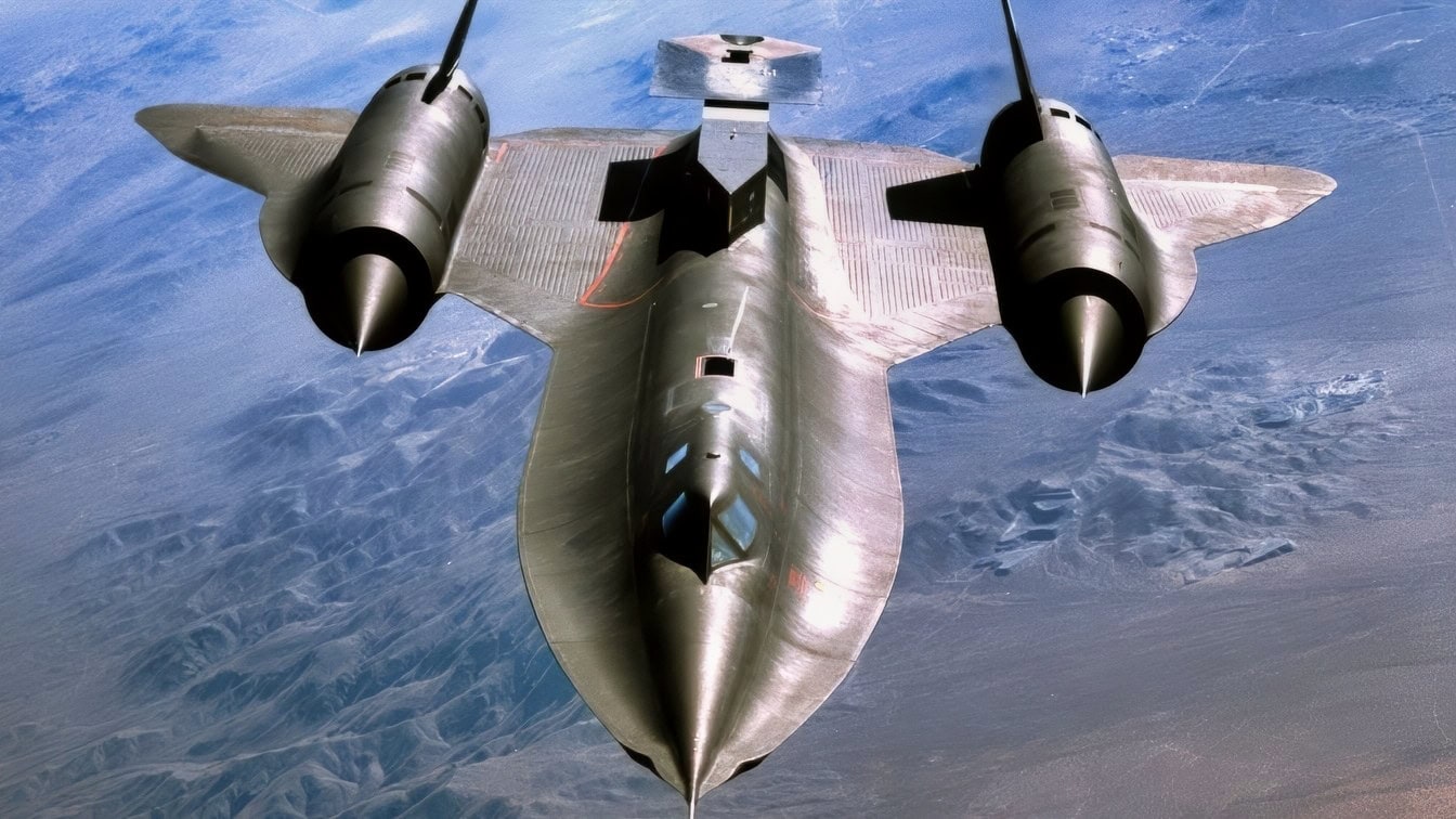SR-71 Blackbird US Military Photo Handout