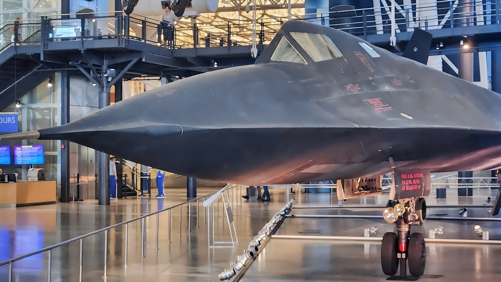 SR-71 Blackbird at the Smithsonian