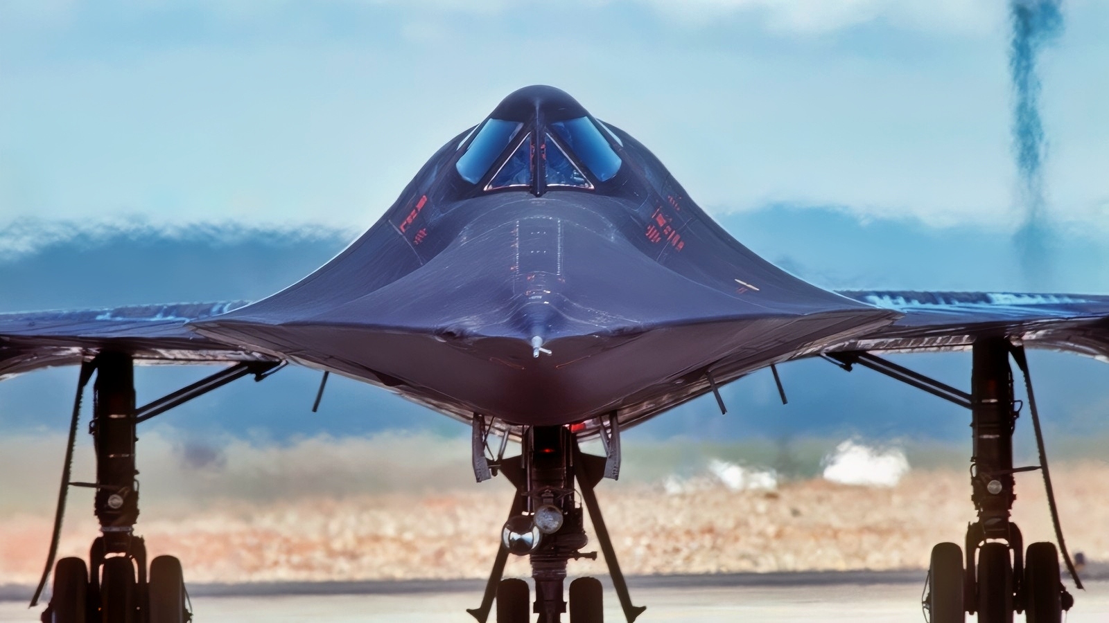SR-71 Blackbird on the Tarmac Creative Commons Photo
