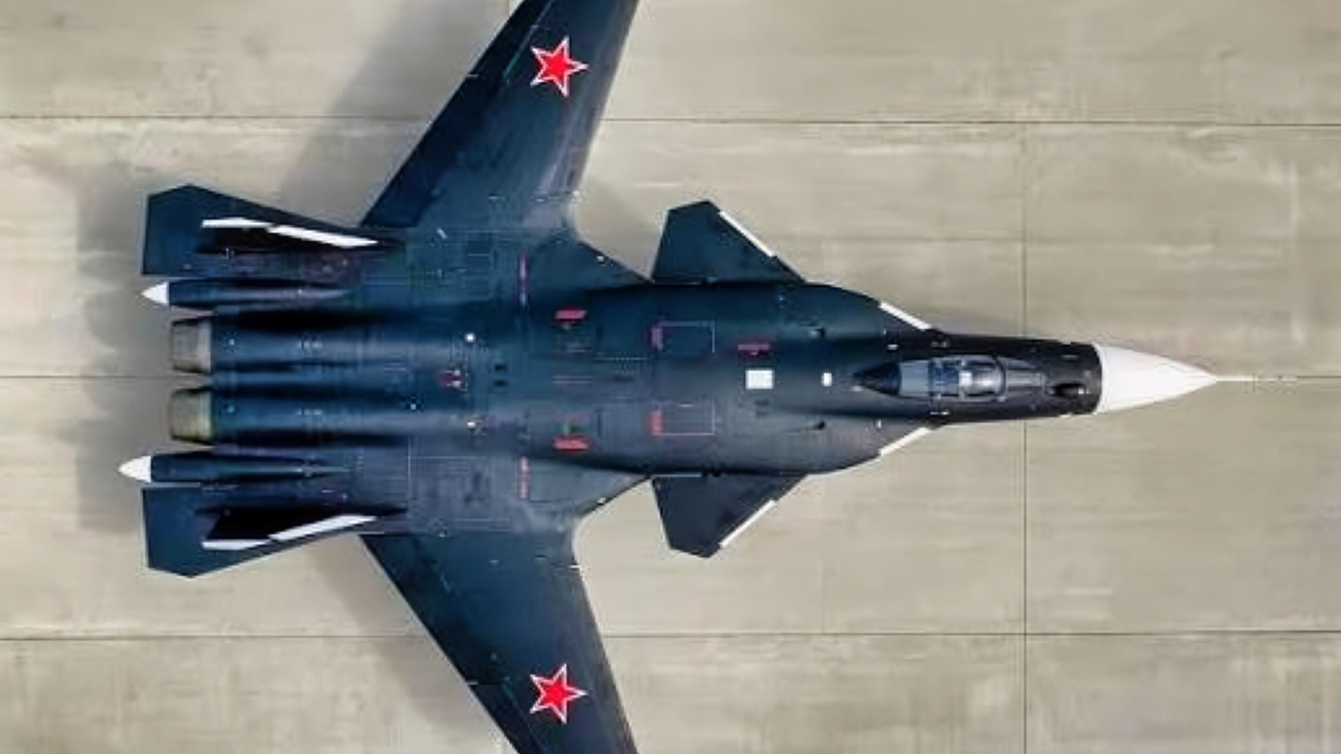 Su-47 Fighter Creative Commons Photo