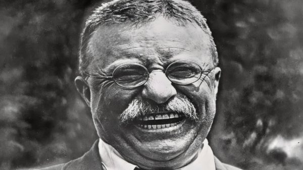 Theodore Roosevelt Laughing Creative Commons Photo