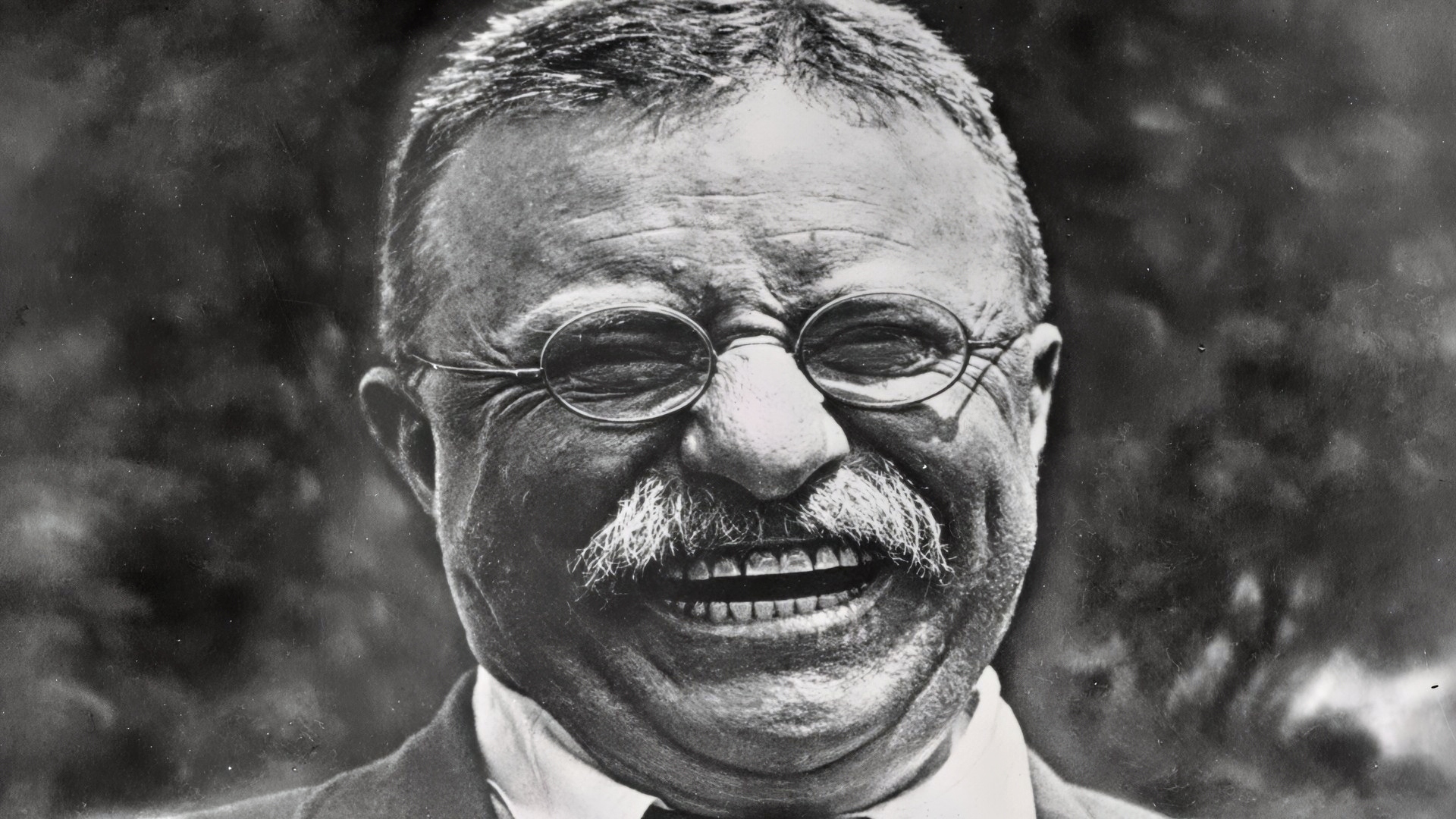 Theodore Roosevelt Laughing Creative Commons Photo