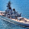 USS Wisconsin Battleship US Navy Photo Creative Commons