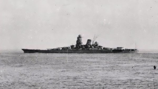 Yamato-Class Battleship in 1944 Creative Commons Image