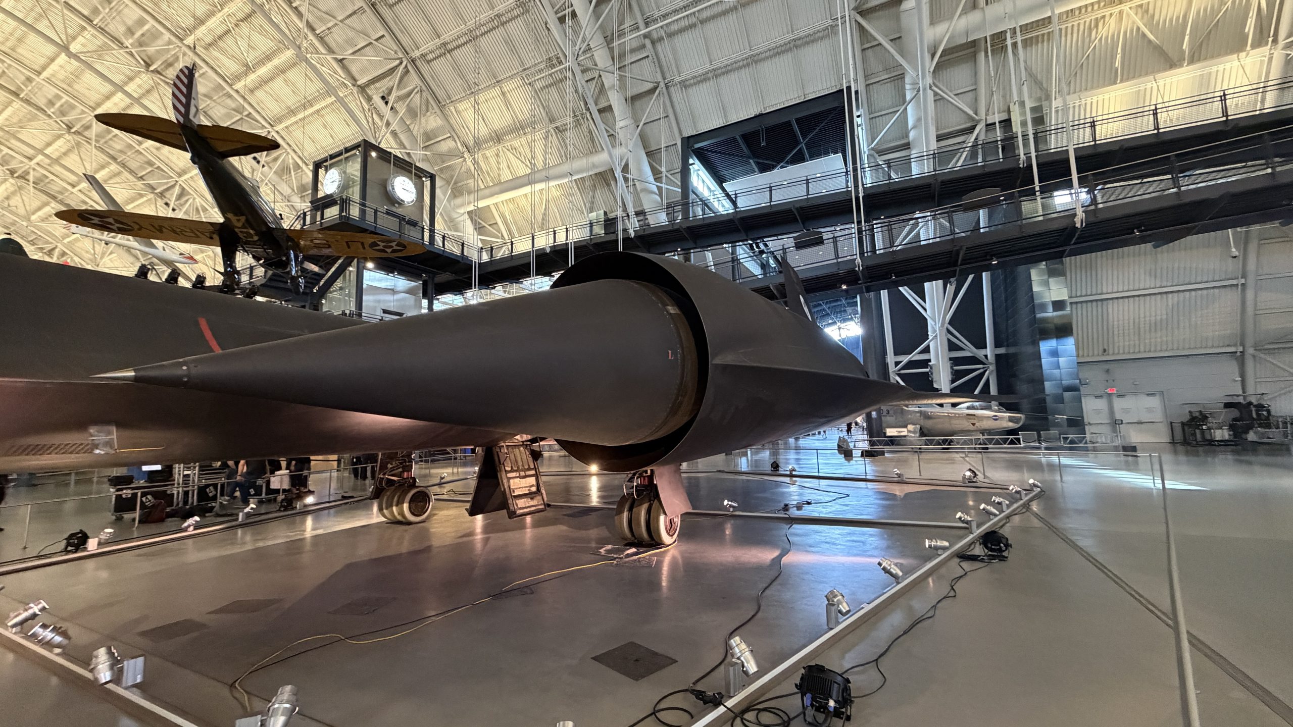 SR-71 Blackbird at the Smithsonian. Photo taken by 19FortyFive.com Staff. 