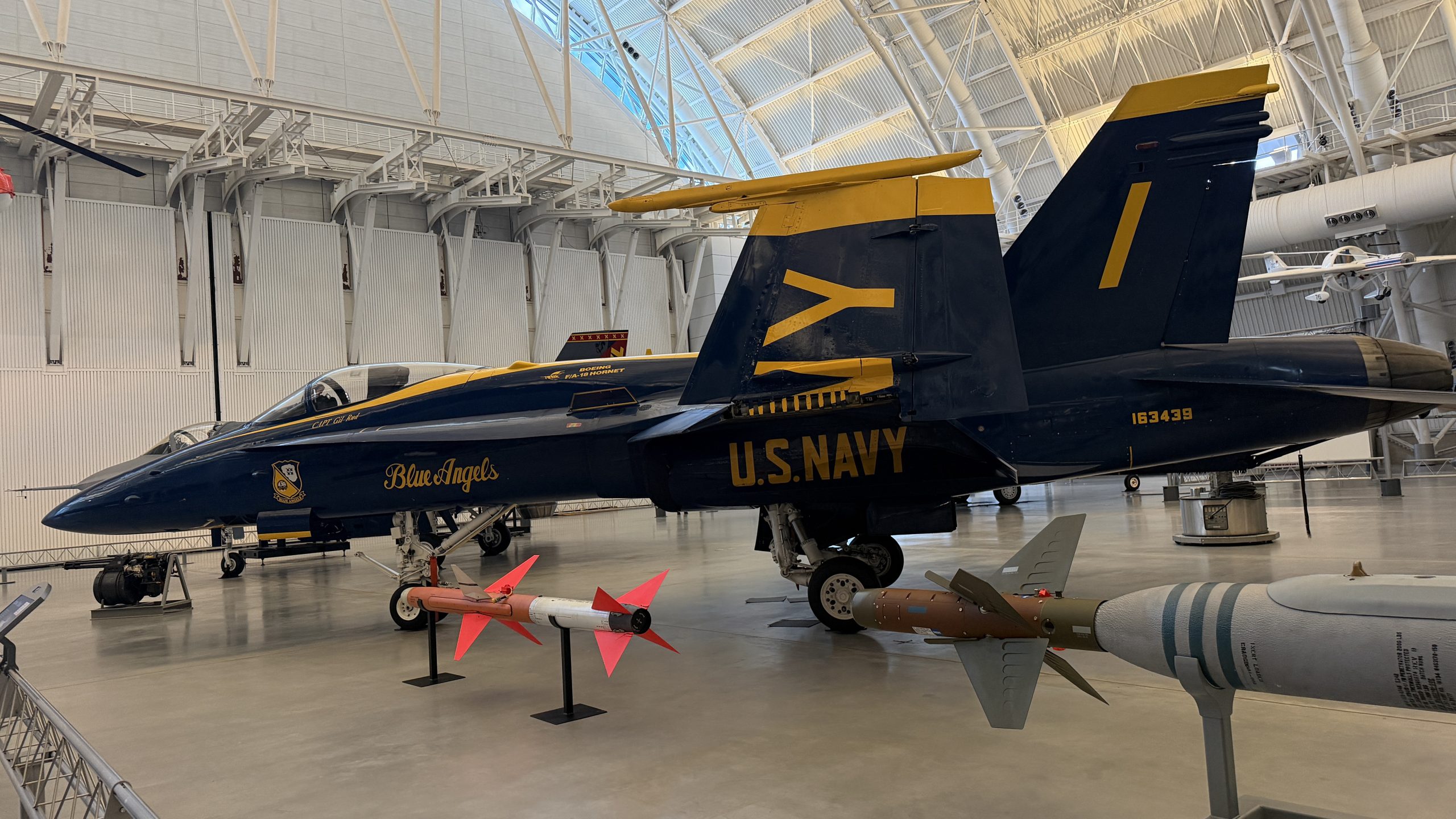 F/A-18 Hornet from the Blue Angels. 19FortyFive Photo from Staff Photo Shoot.