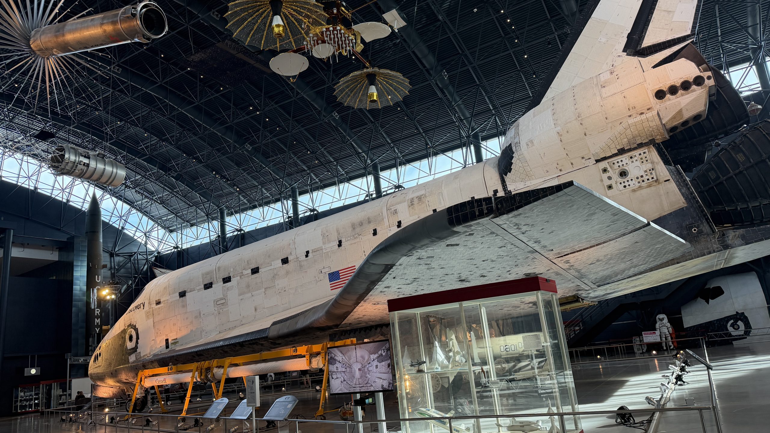 NASA Space Shuttle at the Smithsonian 19FortFive Space Shuttle Photo Shoot. 