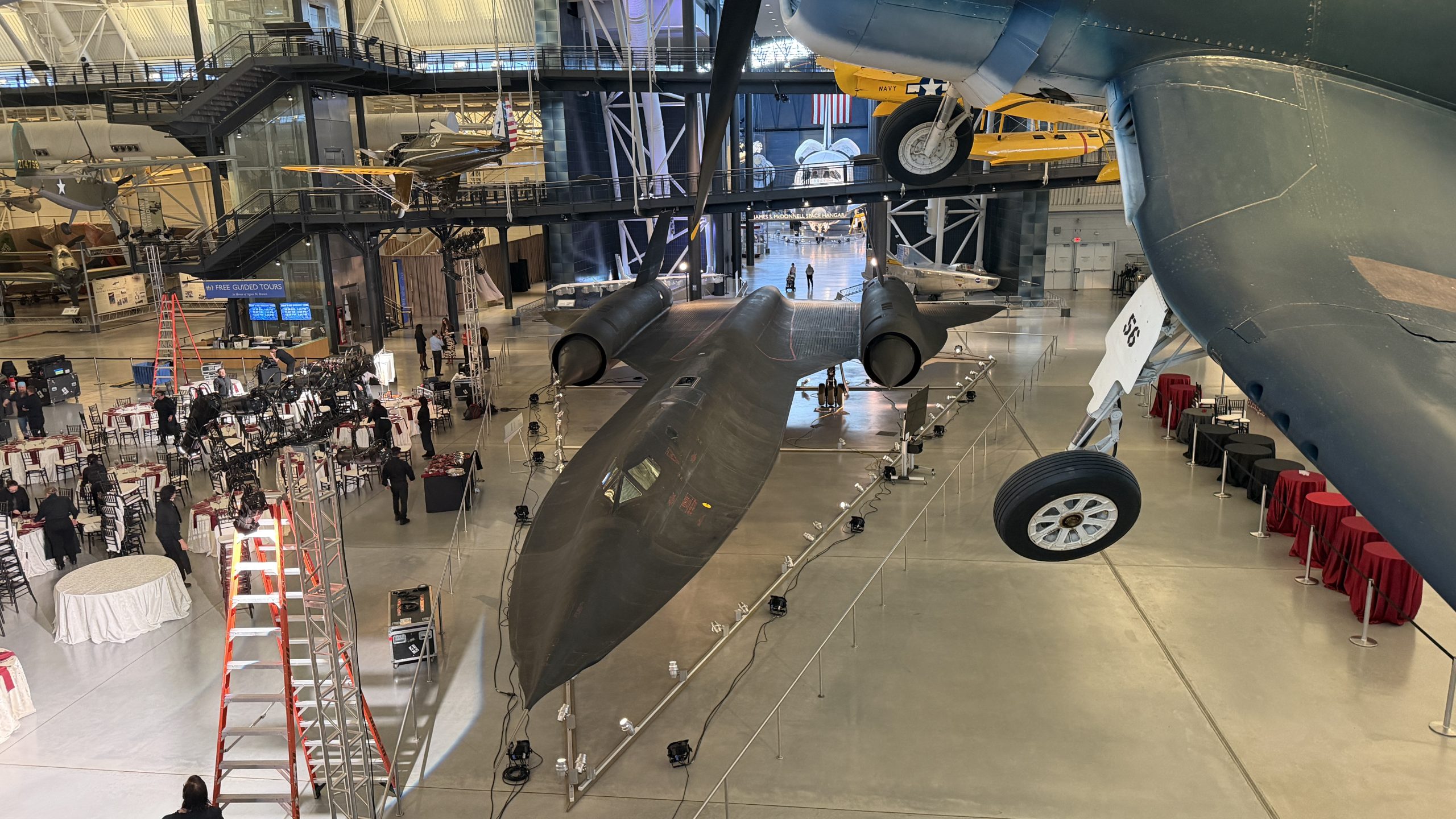 SR-71 Blackbird Sideview. Smithsonian Display Photo Taken by 19FortyFive on 9/30/2026.