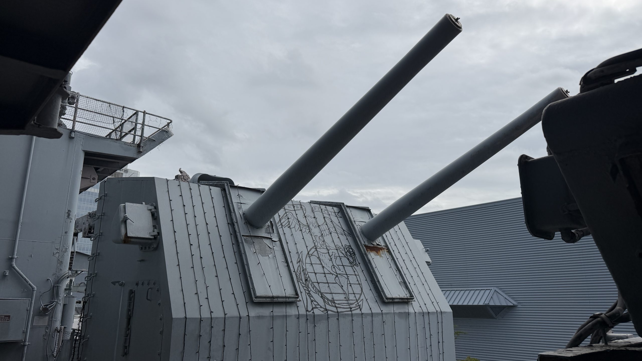 USS Wisconsin Iowa-Class Battleship Tour. Photo by 19FortyFive Reporter Christian D. Orr.